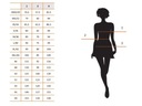 Drapowana, kremowa spódnica midi ze wzorem 36 Wzór dominujący mix wzorów
