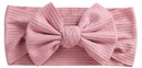 ПОВЯЗКА ДЛЯ ДЕВОЧКИ, ШИКАРНАЯ РОЗОВАЯ, 38-44 СМ, БАНТ