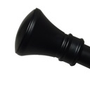 НАКОПИТЕЛЬ KOLOSEO, КОЛПАЧОК ДЛЯ ШТОР Ø25мм, ЧЕРНЫЙ МАТОВЫЙ, БЕЛЫЙ МАТОВЫЙ