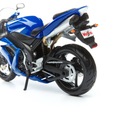 Yamaha YZF-R1 Maisto 1:12 1/12 31101 Kovový model motocykla Motocykel Blue Mierka 1:12