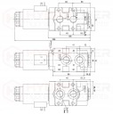 ЕЛЕКТРОМАГНІТНИЙ КЛАПАН КЛАПАН ГИДРАВЛІЧНИЙ ЕЛЕКТРИЧНИЙ 6/2 90L 24V 1/2″ HYDROLIDER  (17567332278) фото min 5