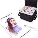 MARKERY ALKOHOLOWE TOUCHFIVE PRO DWUSTRONNE 168SZT