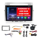 RADIO ANDROID 13 TOYOTA COROLLA VERSO 2004-2009 ANDROID AUTO CARPLAY 4G/64G