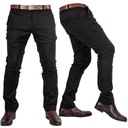 Элегантные мужские деловые брюки BLACK ALBERTO CHINOS, размер 31