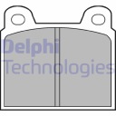 PLAQUETTES HAM.MERCEDES 114/115 SANS CAPTEUR LP20/DEL DELPHIphoto 11