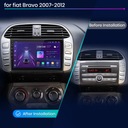 Rádio pre Fiat Bravo 2007 - 2012 1 GB 32 GB Android WiFi Stav balenia originálne