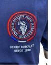 U.S. POLO ASSN bavlnené tričko logo granát XL Odtieň námornícky modrý