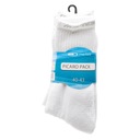 Ponožky PICARO PACK WHITE/GREY Strih Ponožky