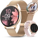 SMARTWATCH ELEGANT ЖЕНСКИЕ ЧАСЫ МЕНЮ ВЫЗОВОВ PL БРАСЛЕТ + РЕМЕНЬ