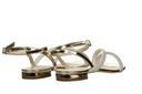 Zlaté sandále Bayla-187 Krásne Ploché Topánky veľ.36 Veľkosť 36