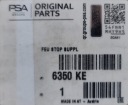 PHARE TROISIÈME LANTERNE STOP LED PEUGEOT RCZ 6350KE NEUF ORIGINALEphoto 8