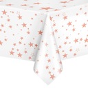 Скатерть ROSE GOLD STARS ROSE GOLD на ДЕНЬ РОЖДЕНИЯ