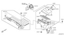 CABLE DE FILTRO AIRE TOMADOR NISSAN 16576-1AA1A DUCT AIR MURANO Z51 QUEST 