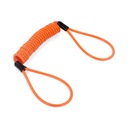 Трос Fluo Security для замка ZOVII ZRC-FO - помаранчевий