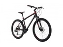 Horský bicykel 26 Dámsky Pánsky MTB Goral Shimano Kotúče Odpruženie Rám 19 Farba čierna