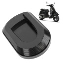 VESPA GTS300 РАЗЪЕМ ОПОРА БОКОВАЯ ПЛАСТИНА PODPOROWA POWIEKSZONA ПОДКЛАДКА ЧЕРНАЯ АЛЮМИНИЕВАЯ  фото 12