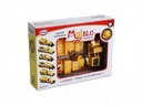 MALBLO - Magnetické kocky - Stavebné vozidlá 0315 Počet prvkov 9 ks