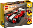 LEGO CREATOR 3IN1 — СПОРТИВНЫЙ АВТОМОБИЛЬ + ХОТ РОД + САМОЛЕТ — 31100