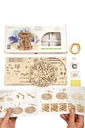 Kolotoč - puzzle 3 D UGears - mechanický model ! Hrdina žiadny