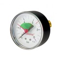 Циферблат манометра 50 мм, 1/4 дюйма сзади, 0–4 бар.