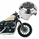 ХРОМИРОВАННЫЕ ЧАСЫ НА РУЛЬ МОТОЦИКЛА