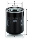 MANN-FILTER W 1374/2 Filter automatickej prevodovky b Výrobca dielov Mann-Filter
