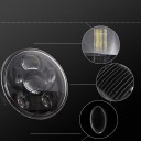 1 SZT. ЧЕРНАЯ ФАРА МОТОЦИКЛЕТНАЯ СВЕТОДИОДНЫЕ Z JASNYM SWIATLEM I ЗАЩИТА IP67  фото 15