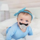 Пустушка для немовлят з кумедним дизайном бороди, безпечна, типу 