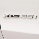BMW XDRIVE 35I NA ДВЕРІ КРИШКА БАГАЖНИКА ЗАД НАДПИС ЕМБЛЕМА X3 F25 X4 X5 F15 X6 F16  (9689840725) фото min 9