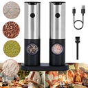 2 Мельницы для перца с регулируемой степенью помола: от мелкого до крупного.