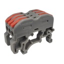 БЫСТРОСОЕДИНИТЕЛЬ СЕРАЯ РЕЙКА 3xTOR PCG323 0,08-2,5MM2