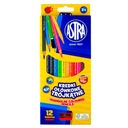 Мелки-карандаши Astra Vision треугольные, 12 цветов
