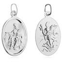 СЕРЕБРЯНАЯ МЕДАЛЬ С АНГЕЛОМ СВЯТОГО МИХАИЛА АРХАНГЕЛА