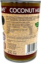 Kokosové mlieko 86% husté prírodné bez E Mr. Ming Ďalšie vlastnosti vegánske