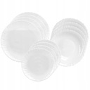 НАБОР ТАРЕЛОК ОБЕДЕННЫЙ СЕРВИС 12 ЭЛЕКТРИЧЕСКИХ НА 4 ЧЕЛОВЕК, БЕЛЫЙ