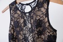 Lisa Jayne Dann šaty mini 38/40 M/L čipka Dominujúca farba čierna