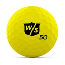 Piłki Wilson 50 Fifty Elite 12 szt. żółte Kod producenta WGWP17910