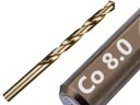 СВЕРЛО КОБАЛЬТОВОЕ СВЕРЛО ДЛЯ НЕРЖАВЕЮЩЕГО МЕТАЛЛА 8.0