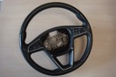 SEAT LEON III 5F КОЖАНЫЙ РУЛЕВОЙ КОЛЕСО MULTIFU
