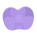 Čistiaci vankúšik na make-up štetcov Apple Shape Purple Značka Flameey