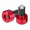 НАКОНЕЧНИКИ РУЛЯ МОТОЦИКЛЕТНАЯ 22MM АЛЮМИНИЕВЫЕ КРАСНЫЕ ВЕС BALANSU УНИВЕРСАЛЬНЫЕ  фото 6