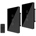 JINVOO SMART WI FI ВЫКЛЮЧАТЕЛЬ СВЕТА 2 ШТ. СЕНСОРНЫЙ НАСТЕННЫЙ