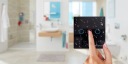 ВЫКЛЮЧАТЕЛЬ СВЕТА СТЕКЛО С ПОДСВЕТКОЙ СВЕТОДИОДНАЯ ПАНЕЛЬ БЕСПРОВОДНАЯ WI FI TUYA