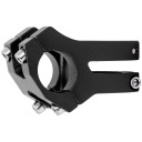 РУЛЬ ДЛЯ ВЕЛОСИПЕДА КРАТКИЙ ШТЫРЬ LUNJE 25.4X35MM RISER ZE СТОПА АЛЮМИНИЙ ЧЕРНЫЙ  фото 11