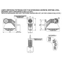 PHARE CONTOUR POTROJNA HOR 77A 12V 24V GAUCHE LEDphoto 8