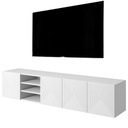 ПОДВЕСНОЙ ТВ ШКАФ LOFT ТВ стол 200 см MAT WHITE MODERN ASHA