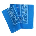 BANDAMKA BANDANA CHUSTKA CHUSTA APASZKA TURKUSOWA