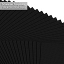 Цветная бумага Черная А4 130 г/м²