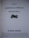 SUZUKI V STROM DL650AL1 Polska książka obsługi