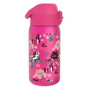 Розовая бутылочка для воды с кошками и кошками для девочек, бутылочка для школы, детского сада ION8